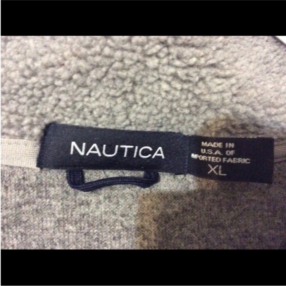 NAUTICAL VINTAGE Mens Sweater Gray PULLOVER with Snowflake Design Size XL - Picture 3 of 12